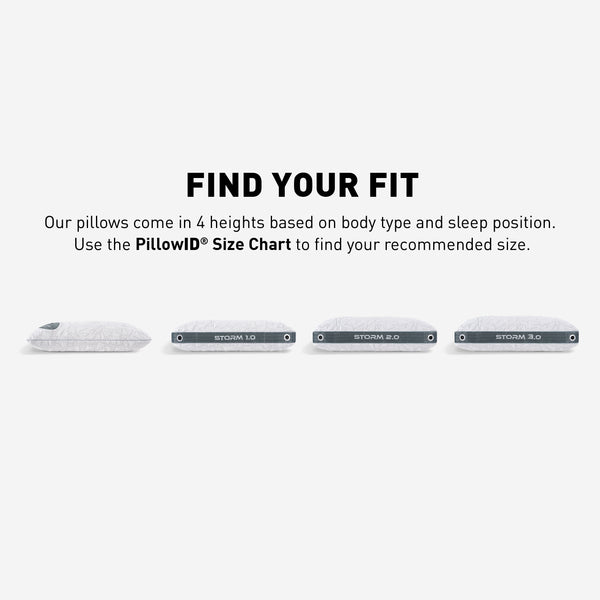 Storm Performance Pillow by bedgear Sleepys Kelowna Bedroom Furniture Sleep Shop