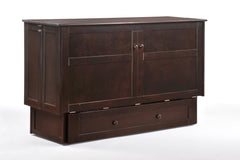 CLOVER MURPHY CABINET BED with PREMIUM MATTRESS