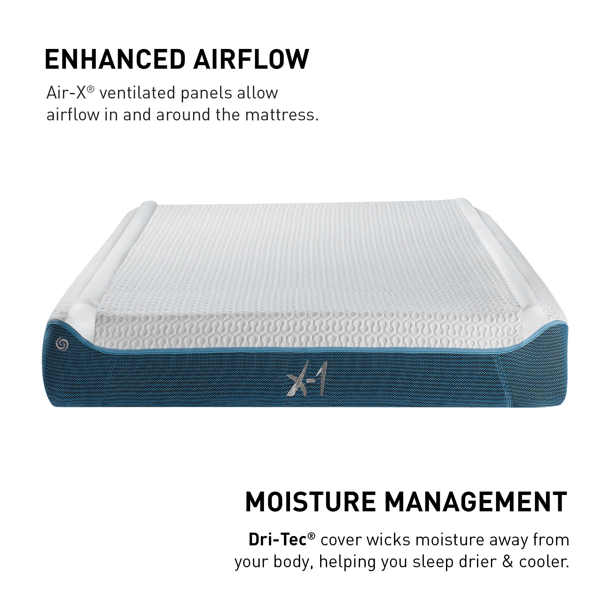 X1 Kids Performance Mattress by Bedgear