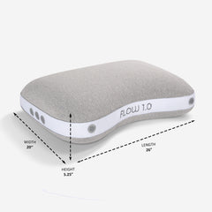 Flow Cuddle Curve Reversible Performance Pillow by Bedgear