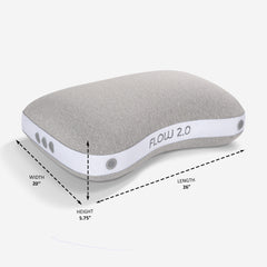 Flow Cuddle Curve Reversible Performance Pillow by Bedgear
