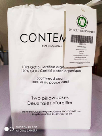 Contempo Certified Organic Cotton Sheet Sets and Fitted Sheets