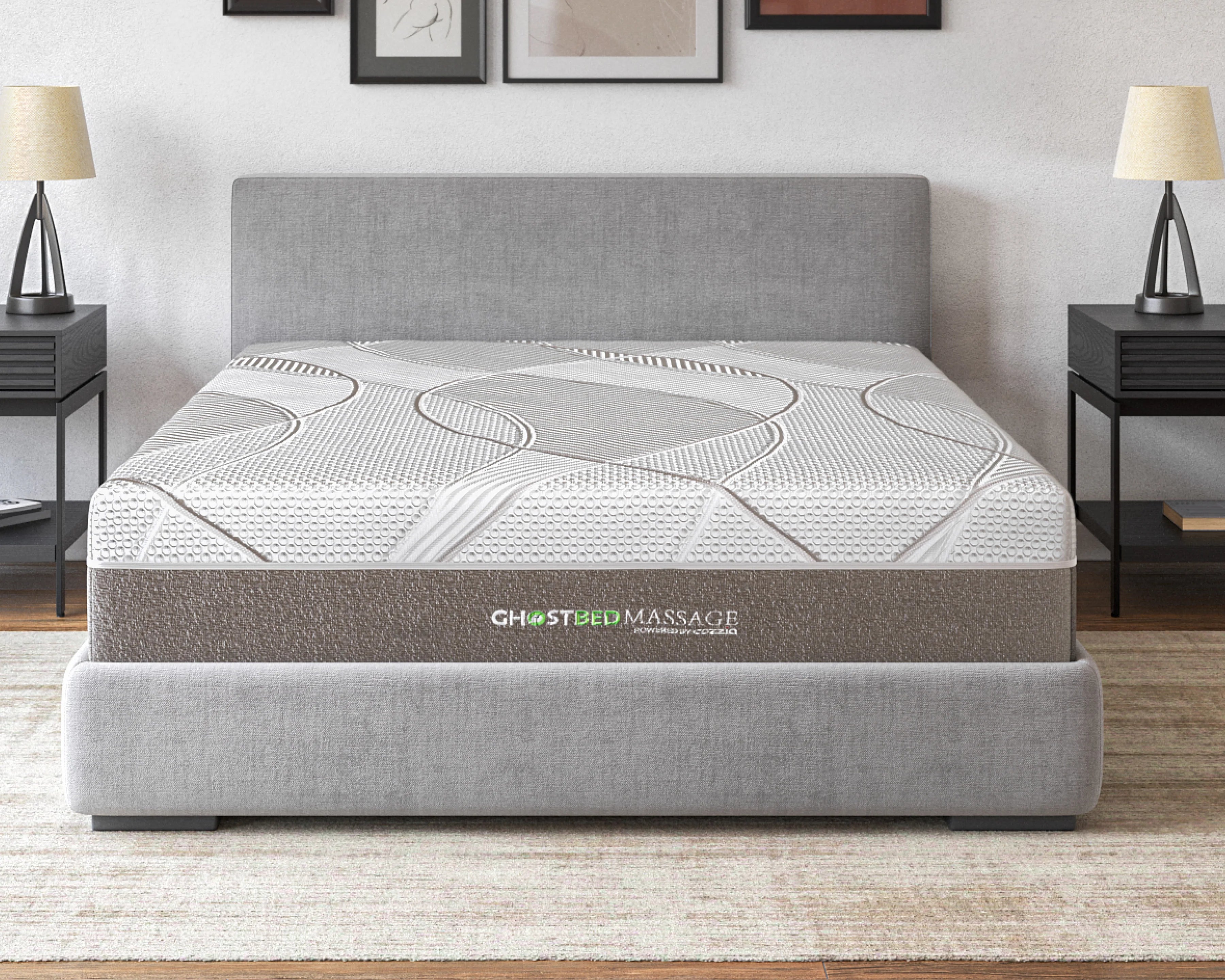 MASSAGE MATTRESS by GhostBed - Daily Massages at the Touch of a Button