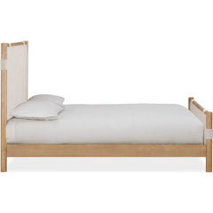 FURANO UPHOLSTERED/WOOD QUEEN BEDROOM SET - CLEARANCE
