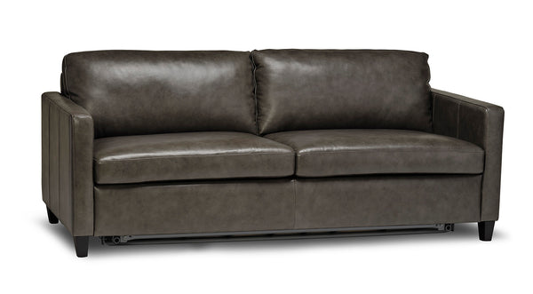 European Style Transformer "REVE" Leather Sofa Sleeper - Condo Queen Size