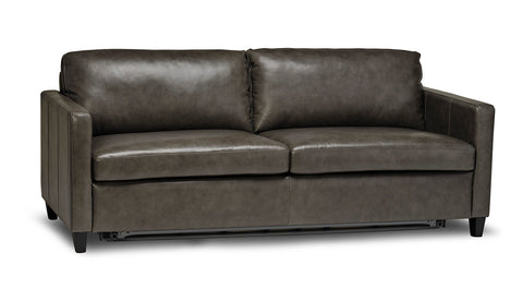 European Style Transformer "REVE" Leather Sofa Sleeper - Condo Queen Size