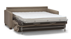 European Style Transformer "WEEKEND" Leather Sofa Sleeper - Condo Queen Size