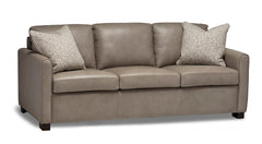 European Style Transformer "WEEKEND" Leather Sofa Sleeper - Condo Queen Size