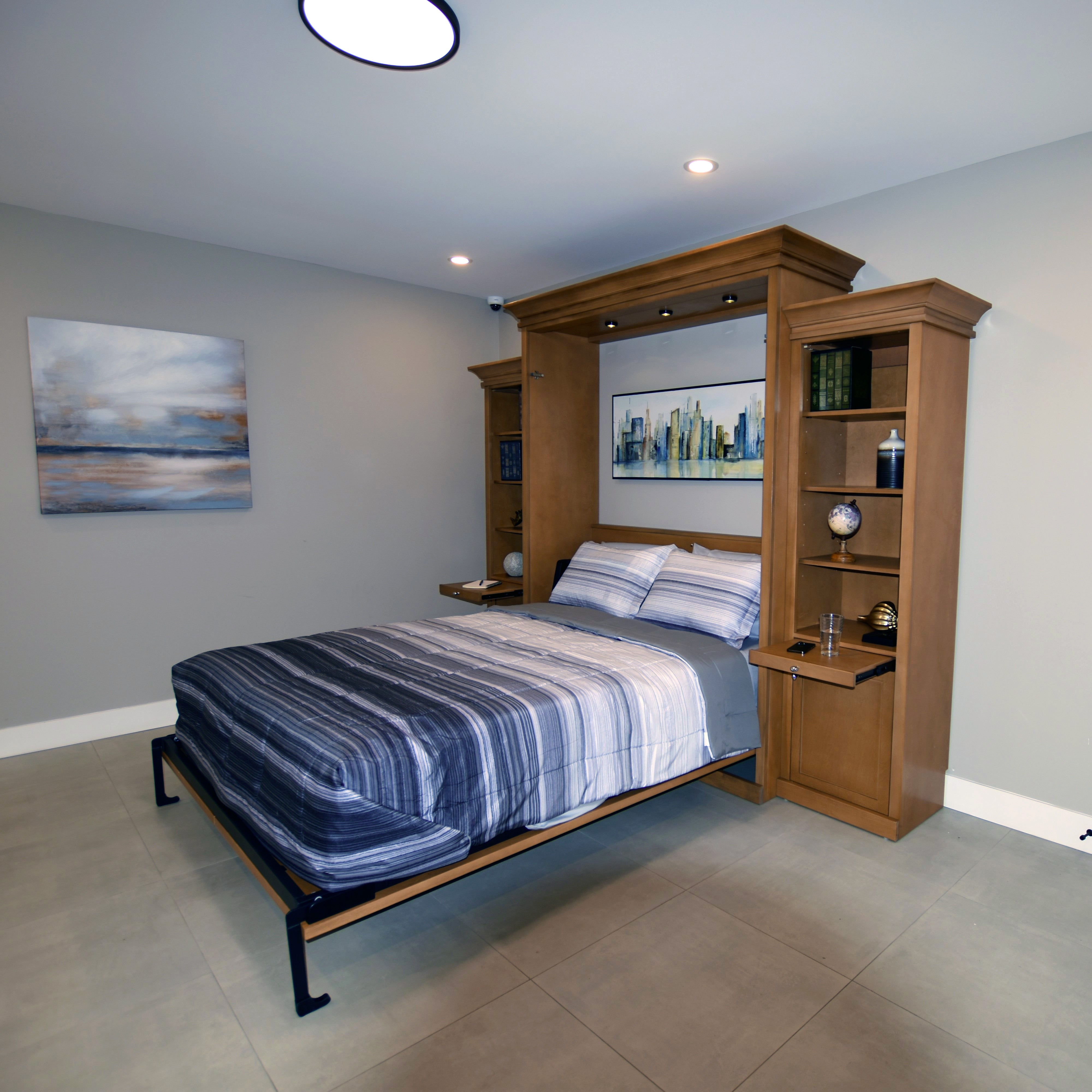 Monte Carlo Solid Wood Verticle Wallbed by Cabinetbed Inc.