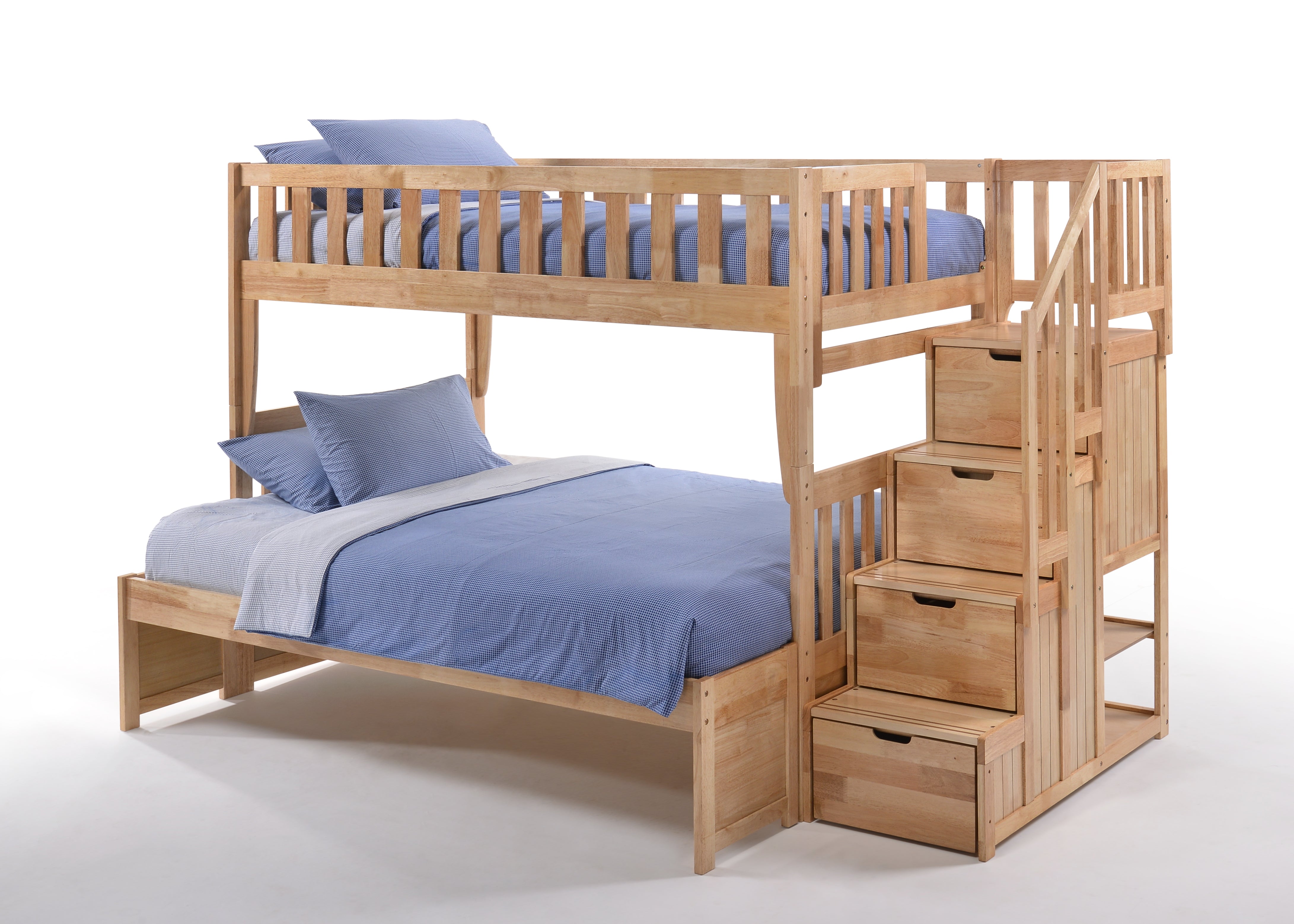 Peppermint Staircase Bunk Bed by N&D - Two Configurations