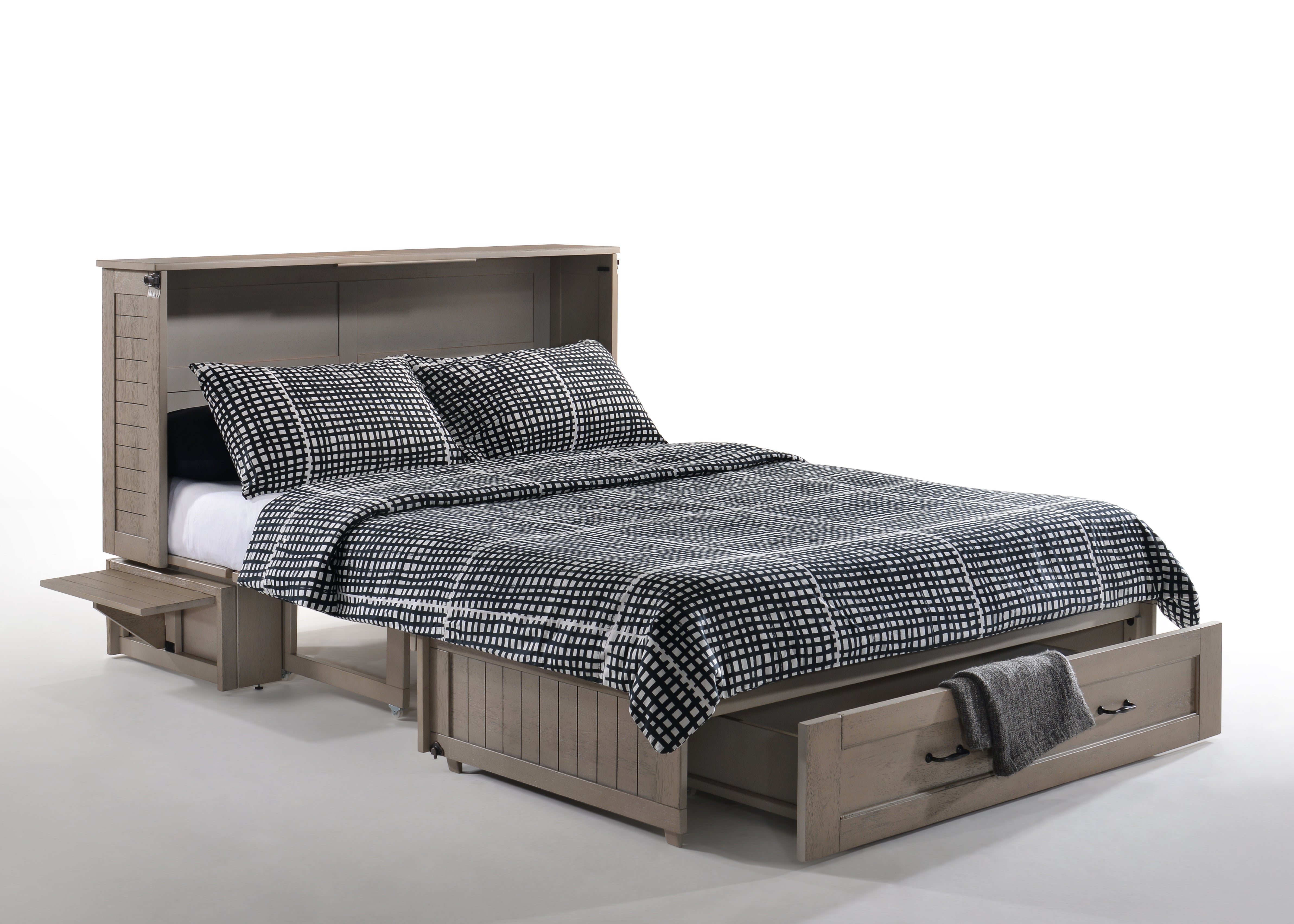 POPPY MURPHY CABINET BED with PREMIUM MATTRESS INCLUDED