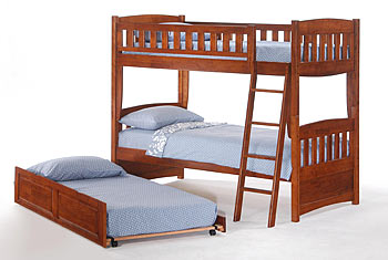 Twin/Twin Cinnamon Bunk Bed